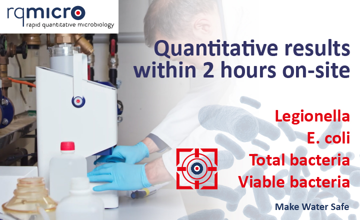 Optimize Water Treatment Based on Rapid and Quantitative Microbiological Results.