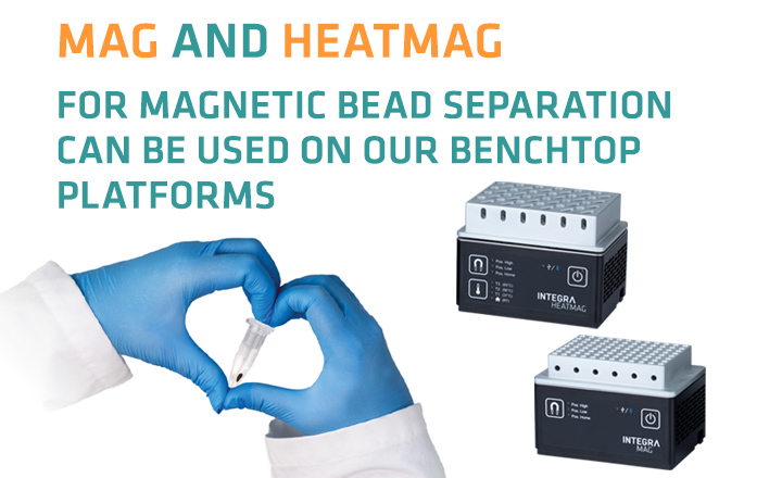 INTEGRA's Innovative Modules Simplify Magnetic Bead Purification Workflows