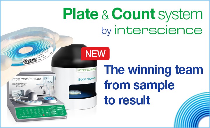 Plate and Count microbiology system from Interscience
