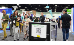 Attendees at ASM Microbe are surprised by a remote controlled workstation