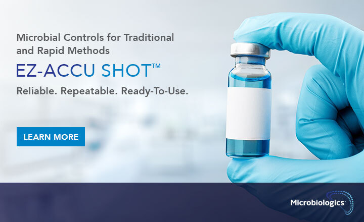 Confident Sterility Testing with EZ-Accu Shot&trade; Microbial Controls