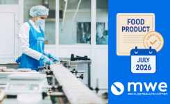 Food production line with POLYWIPE for environmental sampling and new products for new legislation